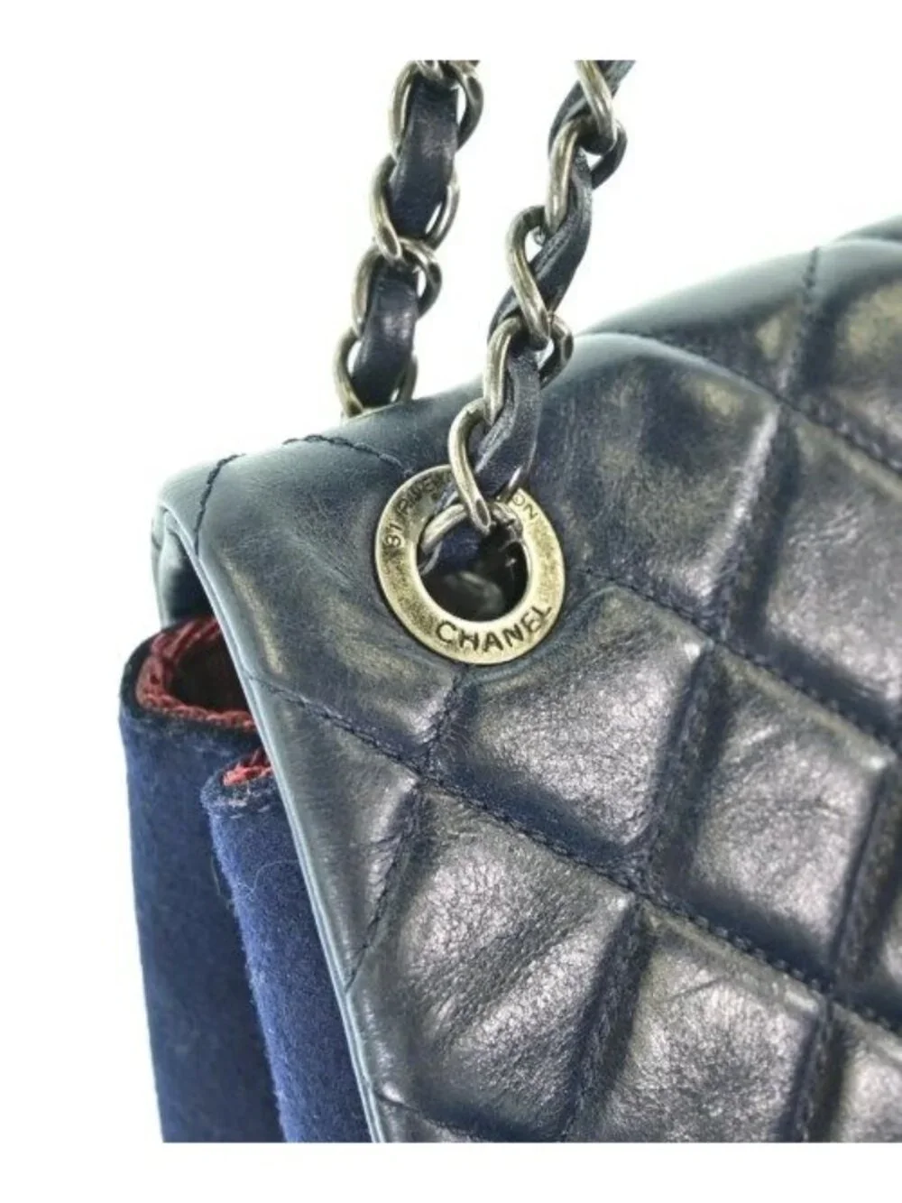 Chanel Shoulder Bag Navy